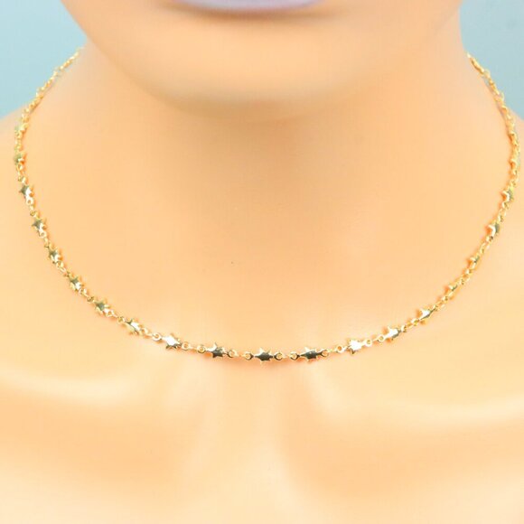 Delicate & Contemporary Necklace Chain, A Lovely Choice for Women, EVCH1657 - Picture 2 of 10